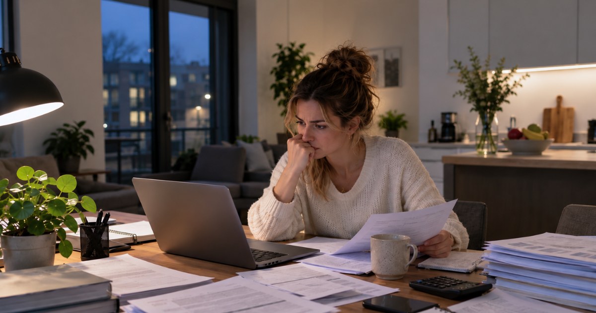 Une starter est submergée le soir à la maison par l'administration salariale